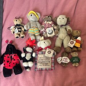 Boyds Bears Plush Toy Lot - Assorted